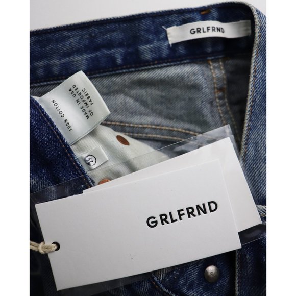 NWT GRLFRND Helena High-Rise Straight Jean Sharona - Picture 7 of 10